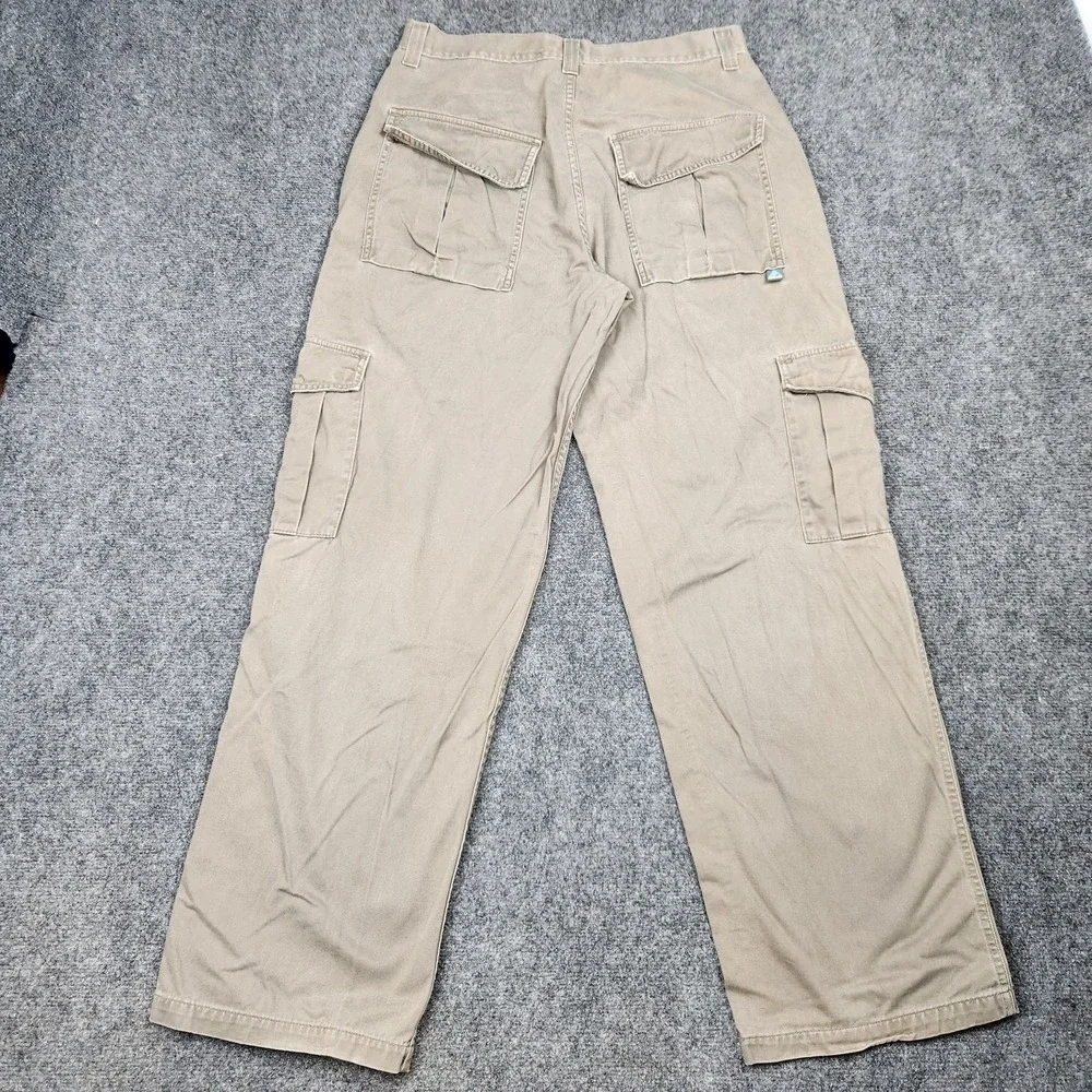 Vintage Levis SilverTab Cargo Pants Mens 36x30 Khaki Beige‎ Utility Pockets 90s